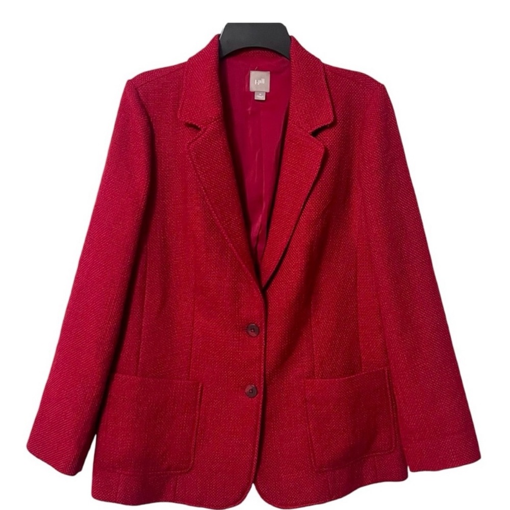 J. Jill Vibrant Red Women's Blazer